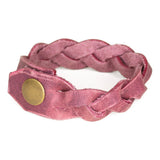 Braided Bracelet: Mulberry