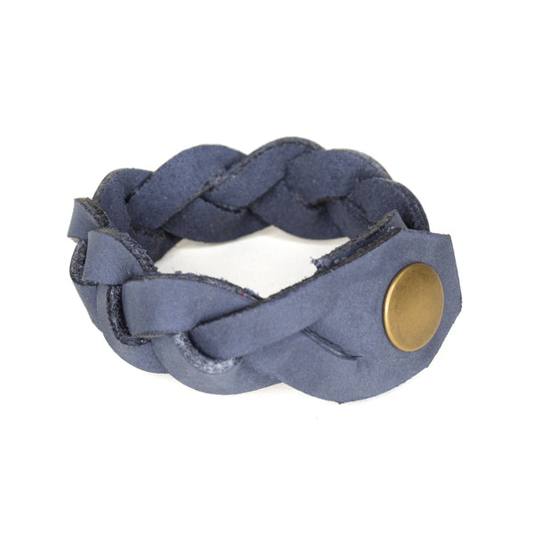 Braided Bracelet: Navy