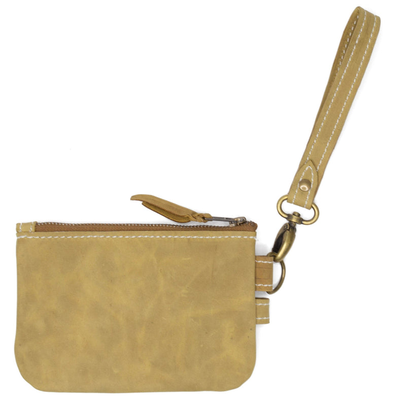 Ready to Ship Pine Suede Concert Wristlet