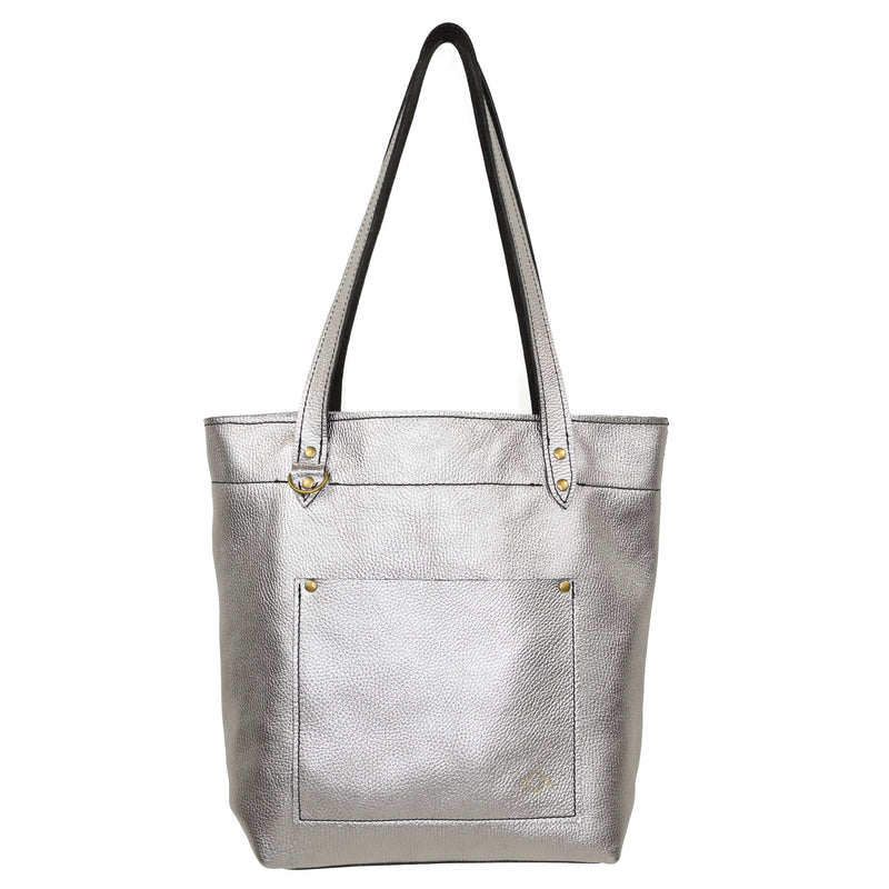 Ready to Ship Stevie Tote - Limited Edition Silver