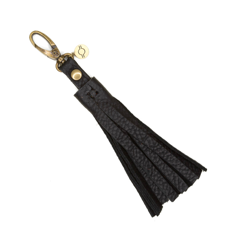 Ready to Ship Limited Edition Black Pebble Tassel