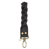Ready to Ship Limited Edition Black Pebble Braided Wristlet Strap